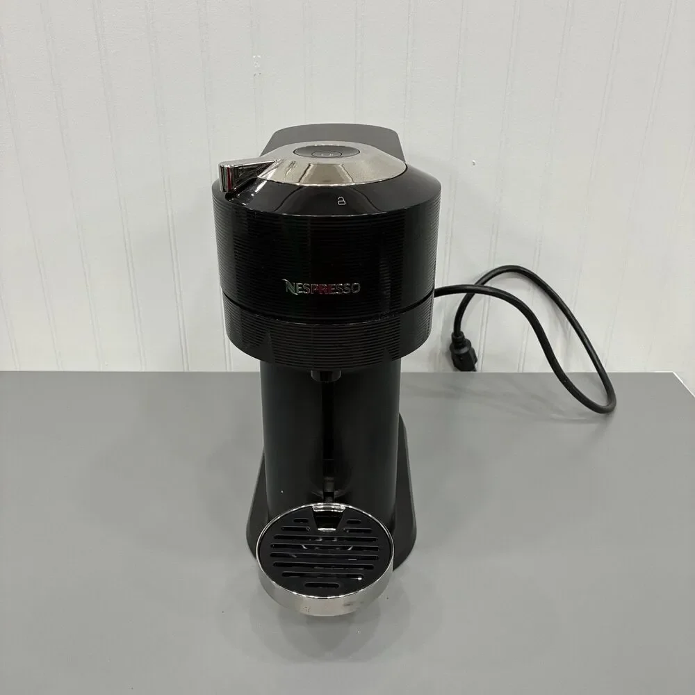 Nespresso Vertuo Next GCV1 Matte Black Machine w/ 17 Assorted Pods & Descaling
